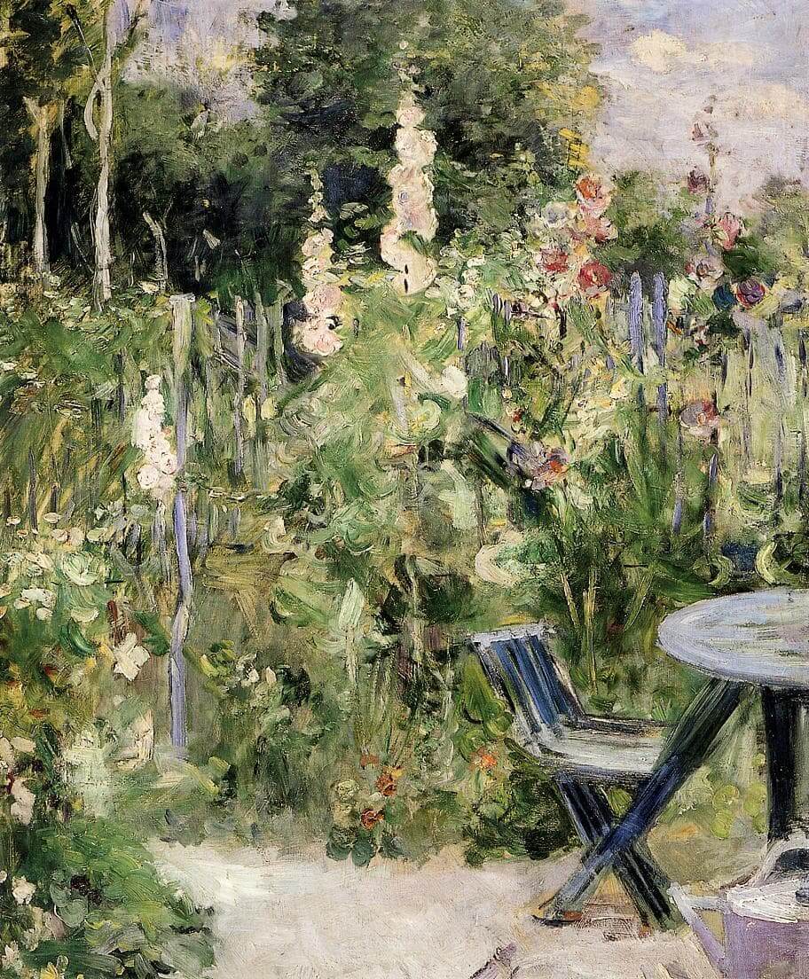 “Malvarose” di Berthe Morisot